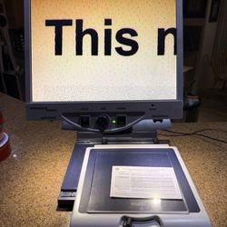 Enhanced Vision- Merlin Desktop Magnifier - Visual Aid