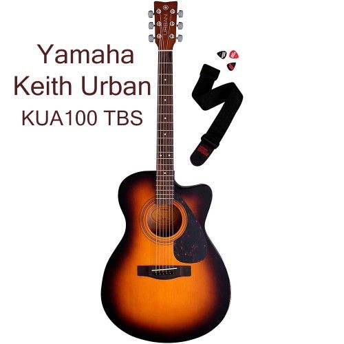Yamaha Keith Urban Cutaway Acoustic Guitar Pack Tobacco Brown Sunburst - URBAN KUA100 TBS
ADO #:CST-10692
Brand New .Price is Firm.