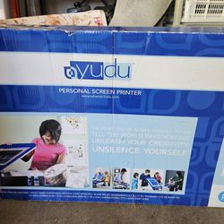 Yudu Personal Screen Printer Machine Make An Offer!