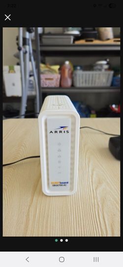 ARRIS SURFboard SBG6700-AC Modem Router – DOCSIS 3.0 Dual Band WiFi 
