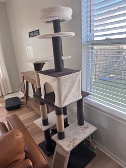 Tall Multi-Level Cat Tree Tower