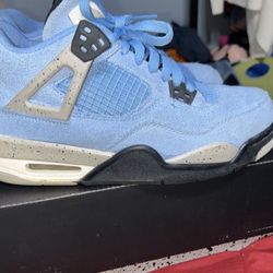 Jordan 4 UNC And Jordan 1 Gorge Green Size 7y