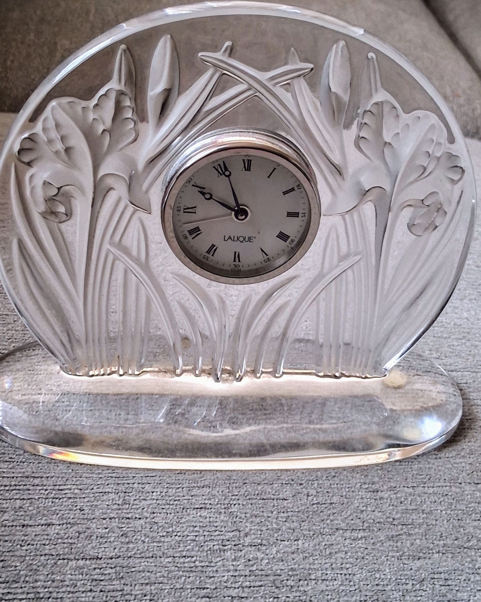 Lalique Clock