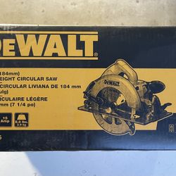 Paid  $149 Plus Tax. Brand New plug In Dewalt Corded Saw. 