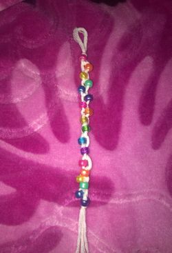 Rainbow keychain/bracelet
