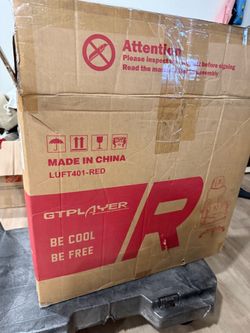 GTPlayer LUFT401 Gaming Chair Red