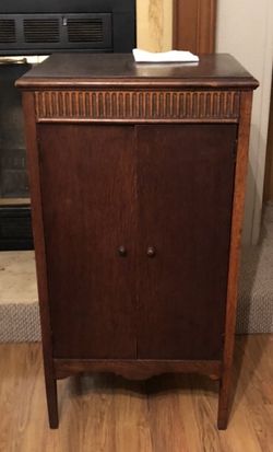 Antique storage cabinet