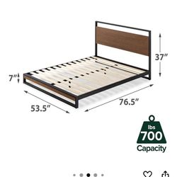 Full Mattress+ Box spring+ Bed frame With headboard