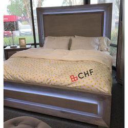 LED Queen / California King  / Eastern King Size Bed Frame  (Mattress Sold Separately )