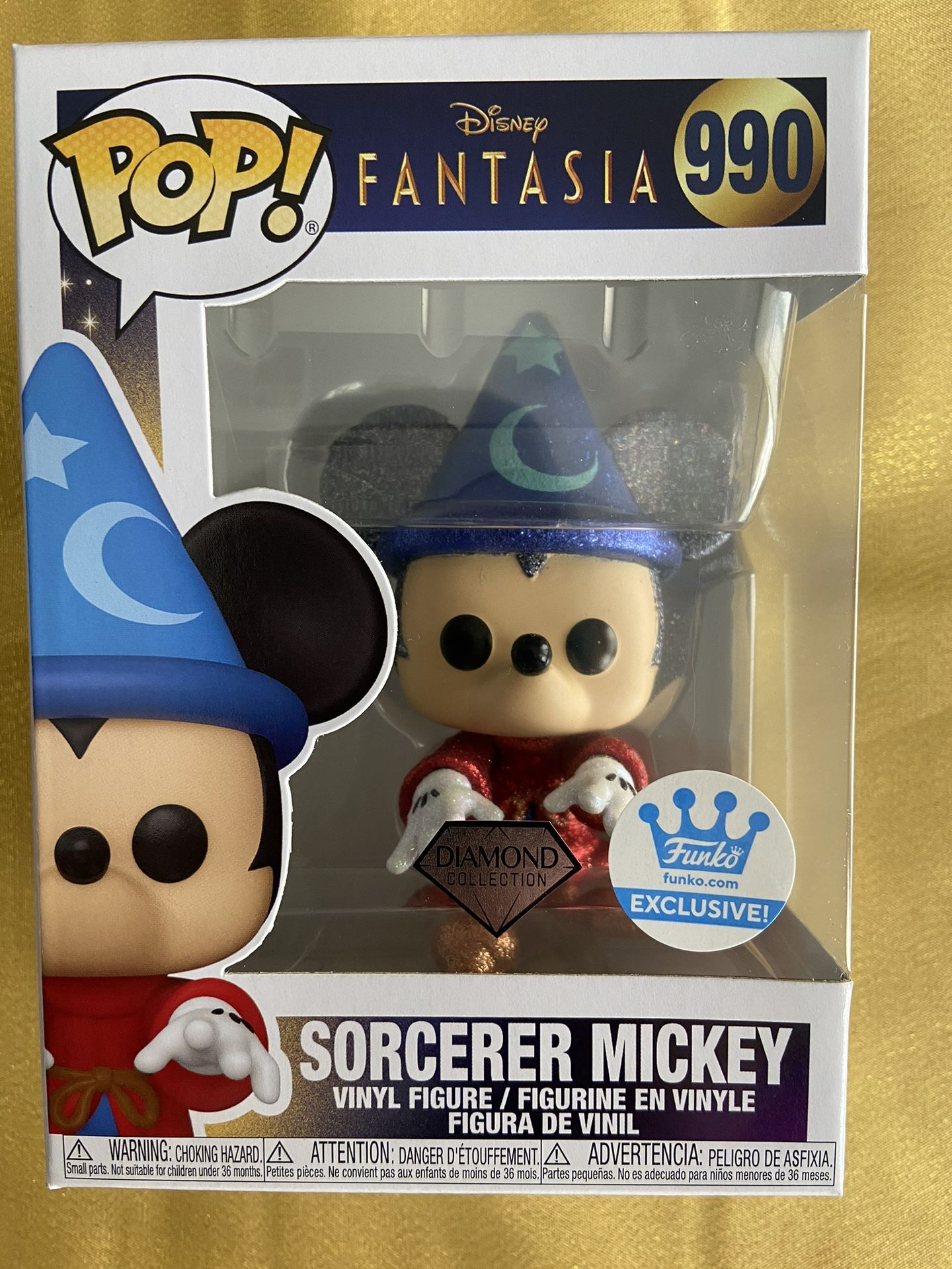 Disney: Diamond💎Sorcerer Mickey Funko Pop! Exclusive 