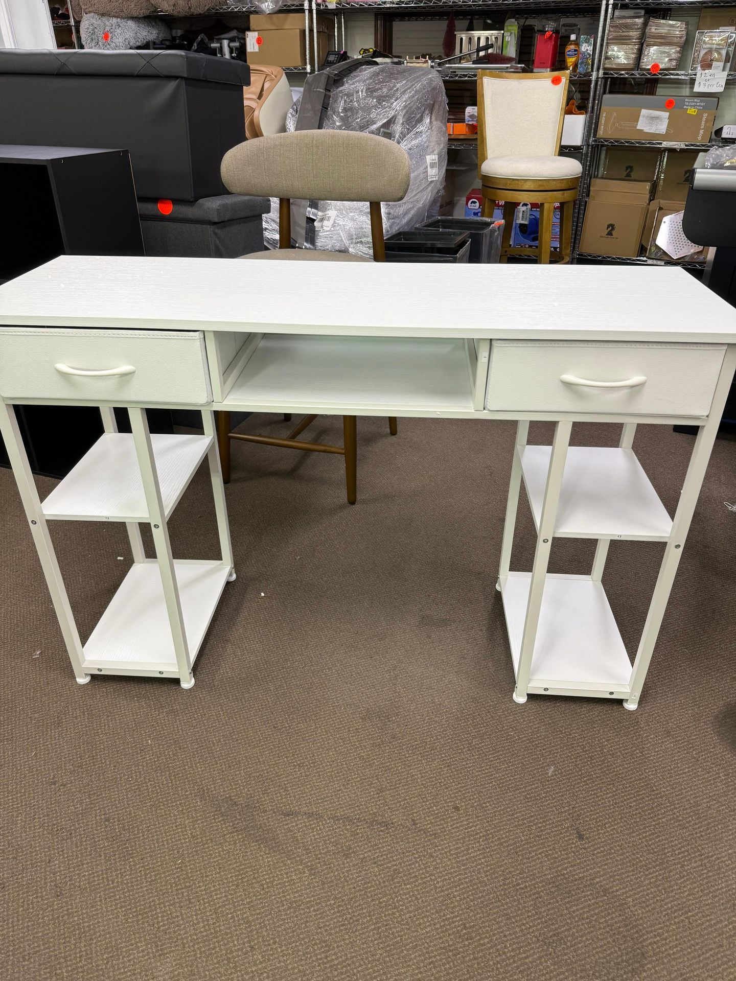 White Desk