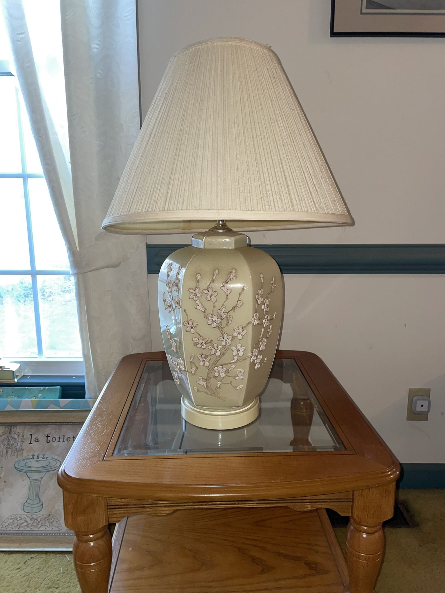 Floral Table Lamp