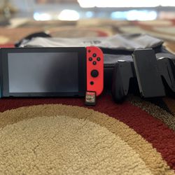 Nintendo Switch V2 with Breath Of The Wild And Carrying Bag