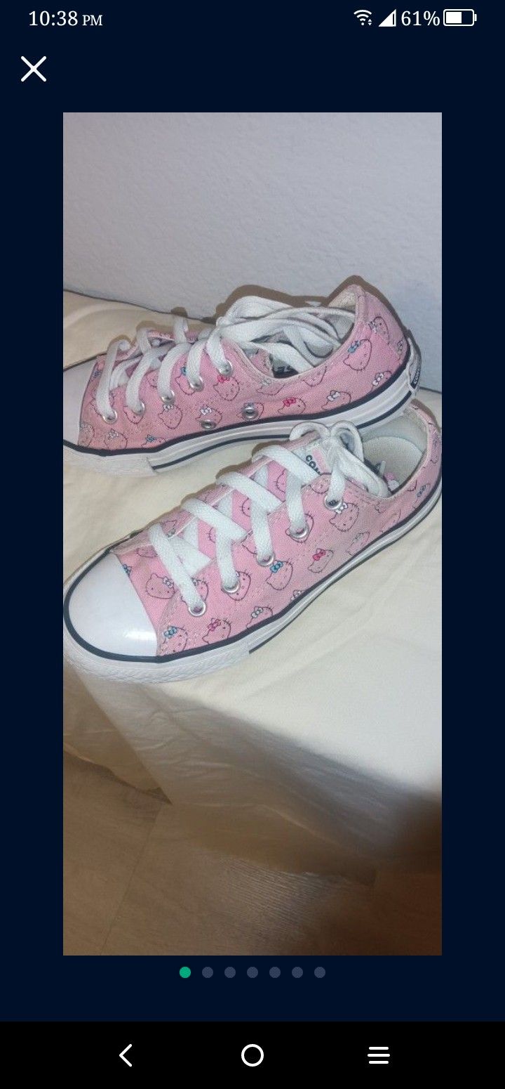 Hello Kitty Converse Kids Size 1
