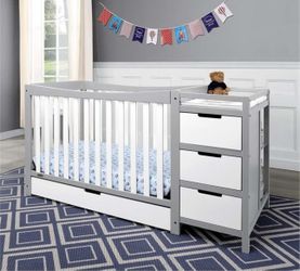Crib With Changing Table 