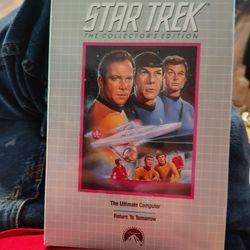 Star Trek Collectors edition VHS Return To Tomorrow