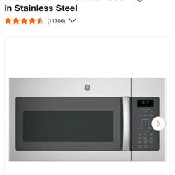 New GE Over The Range Microwave