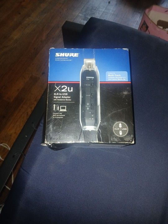 Shure X2u To USB Signal Adapter 