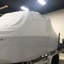 Shipping Cover Waterproof 21ft ‘n 26ft Cover For A Outboard Boat
