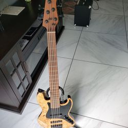 Bass Guitar & Amp Michael Kelly
