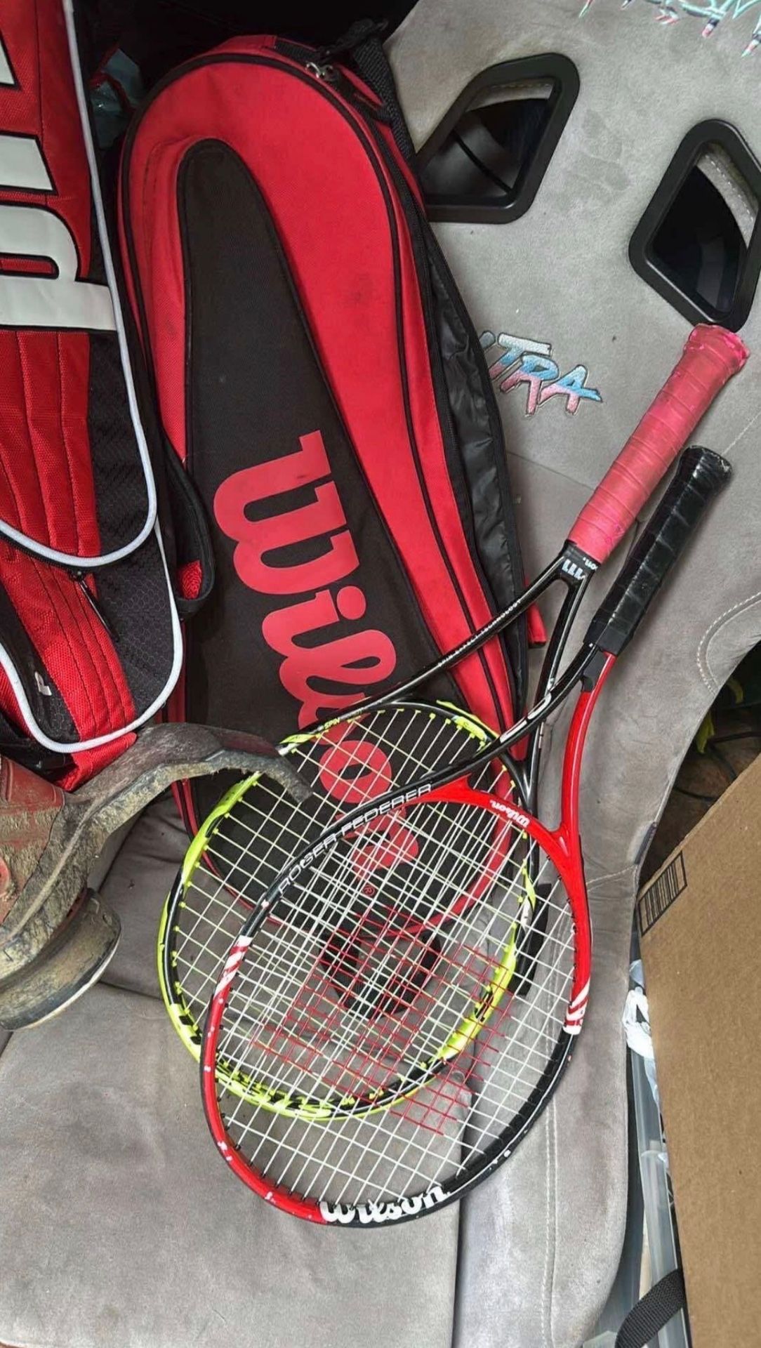 Wilson Tennis Rackets With Bags