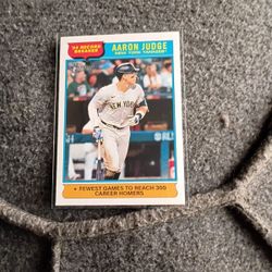 Aaron Judge Record Breaker Error Card 1/1