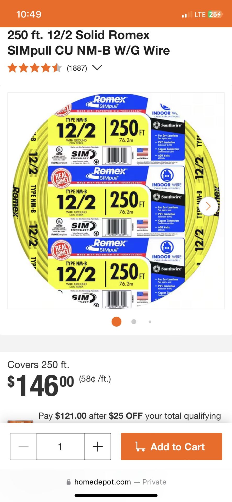 Romex Wire