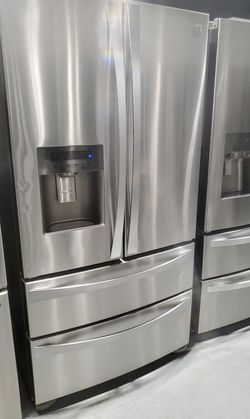 Kenmore 4 Door Stainless Steel Refrigerator Fridge
