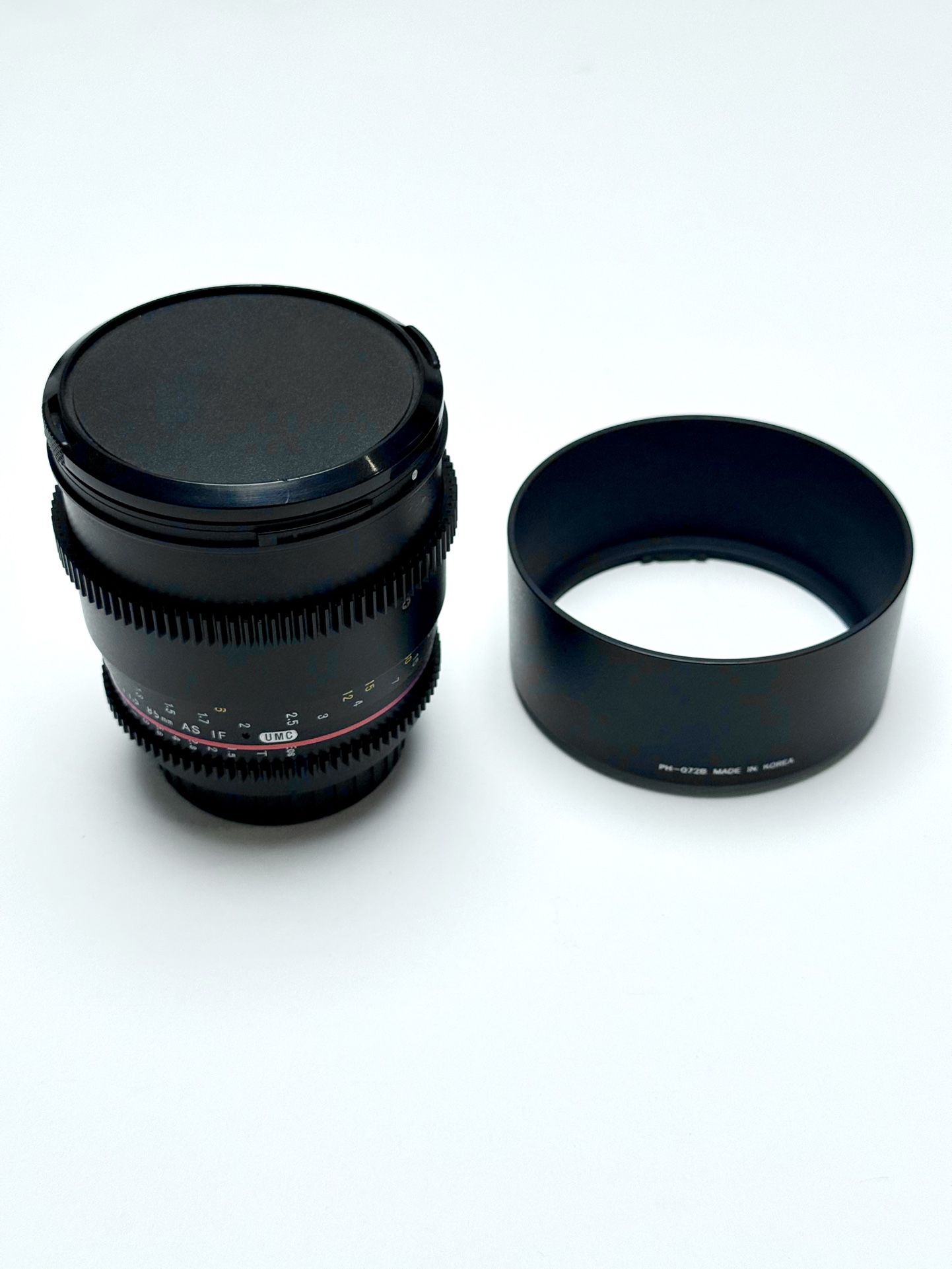 85mm T1.5 Full Frame Cine DS Canon EF