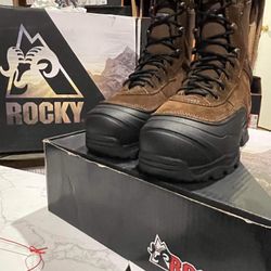 WORK BOOTS 🥾// BOTAS DE TRABAJO PARA FRÍO EXTREMO//ROCKY MULTl TRAX//800g INSULATED//WATERPROOF //different Size Available 