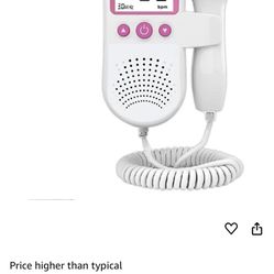 Fetal Doppler To Listen Heartbeat 