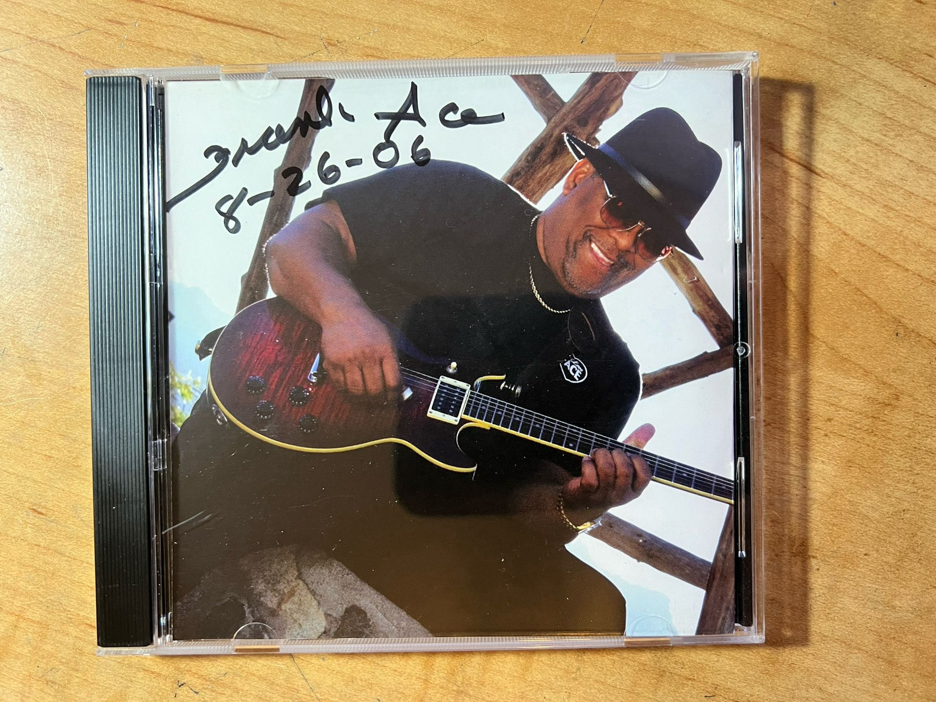 FRANK ACE – Cry U Out of My Heart ** Signed Front & Disc ** MINT Rare