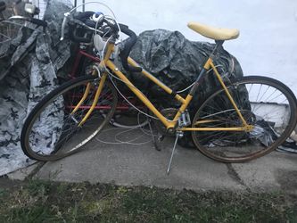 Yellow bike
