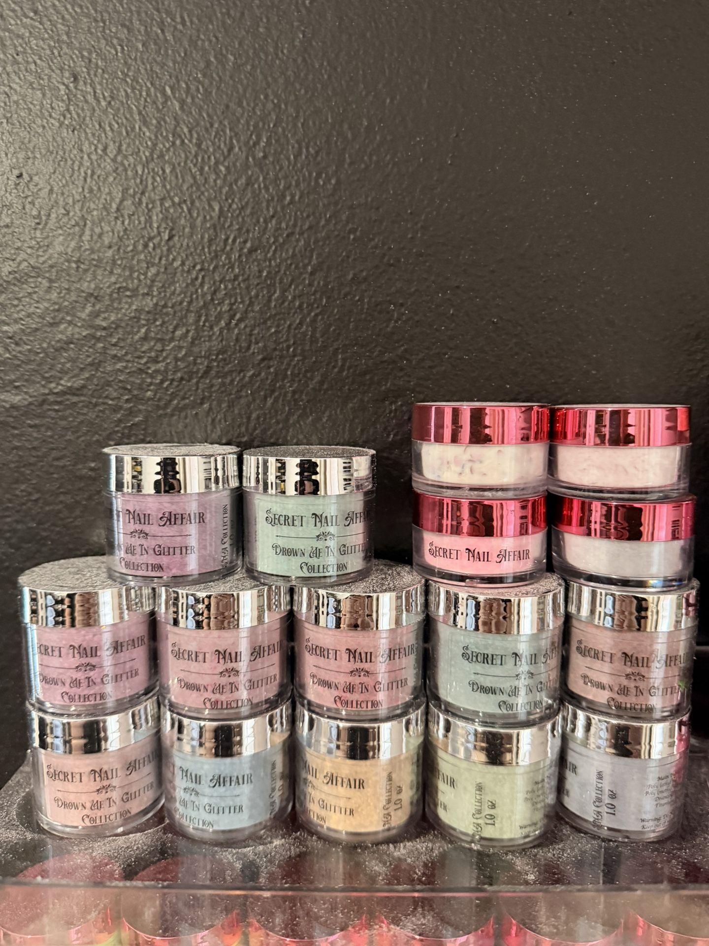 Secret Nail Affair Acrylic Glitter