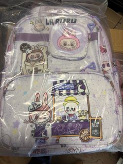 Labubu Character Backpack