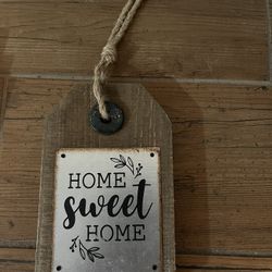 Wooden Welcome Signage