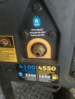 Firman Generator Dual Fuel $150