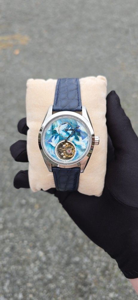 Tourbillon Custom Watch