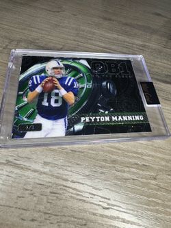 2024 Wild Card QB1 On The Clock Peyton Manning 1/1 SSP