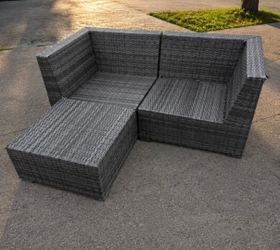 3 piece outdoor sectional