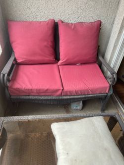 Outdoor love seat