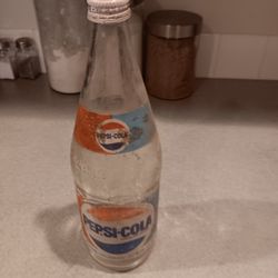 Vintage Pepsi-Cola Glass Bottle