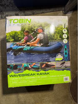 Inflatable WAVEBREAK KAYAK Tobin Sports for 2 persons