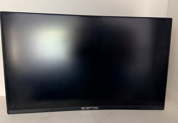Sceptre 24” Curved Gas my Monitor (missing stand and power cord)