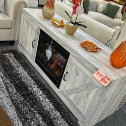 Tv Stand With Fireplace 