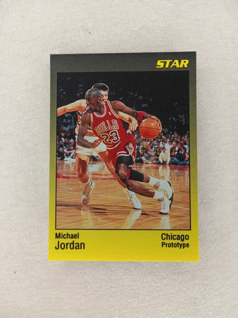 1990 Michael Jordan Star Co. Prototype Black/Yellow (Rare