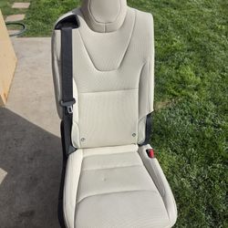 2016-2020 Tesla Model X Rear 2nd Row Right Leather Seat
