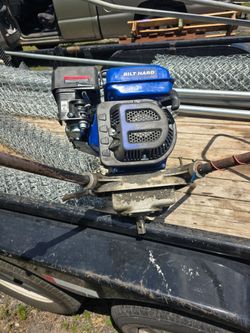 Digger with new engine