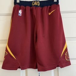 Kids sz S Nike Cavs Away Swingman Shorts