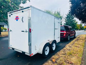 2022 PATRIOT  ENCLOSED CARGO TRAILER 6x12